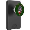 namo-Tee Grazioso pipistrello con cappello di Natale, motivo natalizio PopSockets PopWallet per MagSafe