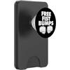 Miftees Dossi di pugno gratuiti PopSockets PopWallet per MagSafe