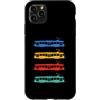 Tram Car Bus And Public Transport Appare Custodia per iPhone 11 Pro Max Tram Veicolo Treno Tram Trolley Funivia Gondola