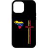 MASH MOSH Custodia per iPhone 12 Pro Max Venezuela, mappa, silhouette, bandiera, strisce, venezuelano, orgoglio