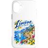 Bahaa's Tee Custodia per iPhone 16 Plus Limone Sul Garda Italia Villaggio Lago Viaggi Arte