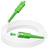 Speedoptic Cavo Fibra Ottica 30 m SC/APC a SC/APC, Prolunga TIM Vodafone Fastweb | Bretella fibra per modem e ONT: WindTre, Tiscali, Sky Wifi, rete Open Fiber e FiberCop | Monomodale G.657.A2 testata