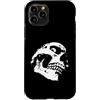 Dark Gothic Skull Art Custodia per iPhone 11 Pro Teschio invecchiato Halloween gotico horror scheletro design