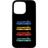 Tram Car Bus And Public Transport Appare Custodia per iPhone 15 Pro Max Tram Veicolo Treno Tram Trolley Funivia Gondola