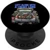 PC Builder Lover Co PC Building Left Alone With A Credit Card Funny Hobby PopSockets PopGrip Adesivo