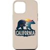 Wilderness Adventure Apparel Co. Custodia per iPhone 12 Pro Max California Bear Scenic Coast Tramonto