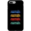 Tram Car Bus And Public Transport Appare Custodia per iPhone 7 Plus/8 Plus Tram Veicolo Treno Tram Trolley Funivia Gondola
