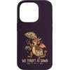 Thrift Store Findin Custodia per iPhone 14 Pro Citazione della parsimonia vintage divertente del drago dell'usato