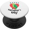 Parrot and Pet Bird Owners Buon San Valentino Amazon Pappagallo PopSockets PopGrip Adesivo
