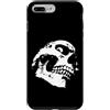 Dark Gothic Skull Art Custodia per iPhone 7 Plus/8 Plus Teschio invecchiato Halloween gotico horror scheletro design