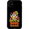 Spooky Builder Halloween Puns Custodia per iPhone 11 Qui per il fantasma di Halloween Boos Construction Worker