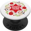 Edana in America Mela Melograno Stella Di David Shanah Tovah Rosh Hashanah PopSockets PopGrip Adesivo