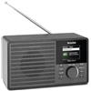 TechniSat VIOLA 305 IR - Radio Internet con DAB+ e FM | Streaming audio Bluetooth, potenza di 8 Watt (RMS), display a colori da 2,4 dimmerabile, ingresso AUX, uscita cuffie, nero