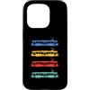 Tram Car Bus And Public Transport Appare Custodia per iPhone 15 Pro Tram Veicolo Treno Tram Trolley Funivia Gondola