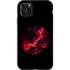 Amanti dello spazio - Universo Custodia per iPhone 11 Pro Max Nebulosa spaziale rossa e nera