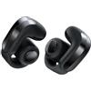 Bose auricolari open-ear Ultra (2ª Gen): open-ear, agganciabili, auricolari wireless, Bluetooth, audio immersivo, ricarica wireless, fino a 28 ore di audio, ideali per viaggi, scuola e ufficio, Nero
