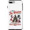 Christmas Santa Funny Xmas Family Outfit Custodia per iPhone 7 Plus/8 Plus Dalle finestre alle pareti Sono circa Deck Halls Natale
