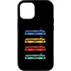 Tram Car Bus And Public Transport Appare Custodia per iPhone 12/12 Pro Tram Veicolo Treno Tram Trolley Funivia Gondola