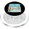 Classic Christmas Vintage Xmas Nostalgic Retino per giocatori di tennis, allenatori, squadre di calcio PopSockets PopGrip per MagSafe