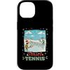 Classic Christmas Vintage Xmas Nostalgic Custodia per iPhone 14 Retino per giocatori di tennis, allenatori, squadre di calcio