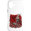 Skanderbeg Skenderbeu Albania Custodia per iPhone 16 Plus Skanderbeg Bandiera Albania