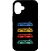 Tram Car Bus And Public Transport Appare Custodia per iPhone 16 Tram Veicolo Treno Tram Trolley Funivia Gondola
