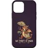 Thrift Store Findin Custodia per iPhone 12 mini Citazione della parsimonia vintage divertente del drago dell'usato