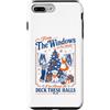 Christmas Santa Funny Xmas Family Outfit Custodia per iPhone 7 Plus/8 Plus Dalle finestre alle pareti Sono circa Deck Halls Natale