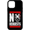 Grandio Design Vinyl Records Collector G Custodia per iPhone 12 mini No Requests DJ Giradischi Vinile Record Gothic Skull