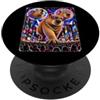 90s Y2K Bootleg Vintage Retro New Years Capybara Times Square Hip Hop Party Cool Occhiali da sole catena PopSockets PopGrip Adesivo