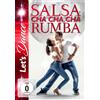 DVD Corso Di Danza Let's Dance Salsa, Cha Cha Cha, Rumba