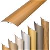 Dalsys Profilo di transizione, autoadesivo 93cm x 30mm Faggio alluminio | Da incastrare o incollare, compensazione altezza, transizione per laminato e vinile, listello pavimento