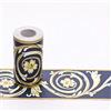 Dostear Bordi Greche Pannelli Adesivi Bordo Adesivo per Pareti Striscia Adesiva Muro Decorativa Greca Adesiva per Parete Modello rotondo giallo 10 X 1000CM