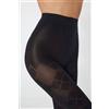 Tezenis Collant 50 Denari Fantasia Donna Nero