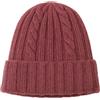 CLASSE77 - Cappello in Lana con Fantasia di Cucitura a Treccia - Berretto in Maglia Artigianale - Made in Italy