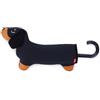 Balvi Ombrello Teckel Colore nero Ombrello a forma di bassotto con custodia Nylon