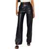 TBSCWYF Leggings Pantaloni da Donna in Pelle Pantaloni Collant a Vita Alta Aspetto in Similpelle PU Soft Stretch Skinny Pantaloni in Pelle Donna Eleganti