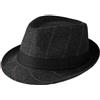TINAYAUE Cappello da uomo da gentiluomo, cappello Fedora per anziani, invernale, caldo, cappello trilby da uomo anziano, elegante, in lana, per esterni, viaggi, feste, regalo di compleanno per papà,