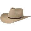 Stetson Seneca 4X Cappello da Cowboy a Tinta Unita con Fascia in Pelle Prodotto negli USA Unisex Tutto l Anno