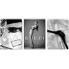 SALVADERO Set di 3 Poster in Bianco e Nero - Fotografie di Moda e Stile Editoriale per la Casa, Senza Cornice (Gucci, 70L x 50l cm)