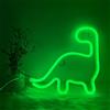 ENUOLI Dinosauro Nyon Light NEON Parete Lampade a LED Al Neon Lights Neon Segni Dinosauro Lampada Led Signs Art Decor Light Cute Dinosauro Neon Night Light Batteria/USB Gestione al neon Light Dinosaur Seg