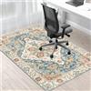 Tehocwiz Tappeto Salvapavimento Antiscivolo, Tappeto Sedia Ufficio Gaming, Tappetino Protettivo per Sedia da Ufficio, Poliestere 4mm, Tappetino Pavimenti per Parquet e Piastrelle 120 x 150 cm