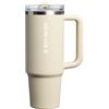 Stanley Quencher ProTour - Bicchiere con cannuccia e manico integrato, portabicchieri compatibile da viaggio, tazza isolata in acciaio inox, senza BPA, esclusivo