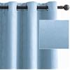 CYCMACO Tenda Oscurante Termica da Interno 2 Pezzi 140x290cm, Azzurro | Termiche Isolanti, Anti-Rumore, Tende Camera Da Letto Con Occhielli, Moderna Tende Per Interni Per Camera E Soggiorno