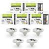 Maxled, Light is Led! Faretto LED AR111 GU10 Dimmabile 12W Equivalente 75W Alogena 3000K Bianco Caldo 900 Lumens AC230V Spot LED AR111 45° Ø111mm x 73mm