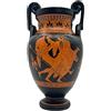 Generic God Zeus seizes Ganymedes Vaso Omosessuale Gay Love Antica Greca Ceramica Ceramica, Nero, Rosso, Altezza: 30 cm , Larghezza: 18 cm