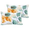 HOUSE ART LIFE Set di 2 Federe per cuscino 40x60 cm Federa cuscino letto cotone Copricuscini divano Morbido decorativo fodere con cerniera Decorazioni casa Fantasie colorate e varie