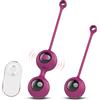 ROMANTICRAIN 9 Modalità di Màssaggio con Telecomando Silicone Kēgēl Bàll 2 in 1 Palline Per il Pelvico Palline per Donna,USB Ricaricabile,Impermeabile,para Controllo della Vescica ed Esercizi del Pavimento Pelvico
