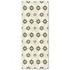 Panorama Tappeto in Vinile - Tappeti in PVC Grandi - Tappeto da Cucina, Corridoio e Soggiorno - Modello Vera Verde 80x200 cm