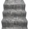 emmevi Passatoia Scala Scalinata Ingresso Bordata Tappeto Corridoio Gradini Antiscivolo 67x600 Cm Grigio